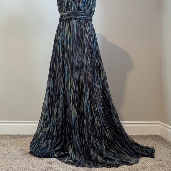 NWT 100% Silk New With Tags Gown Bohemian size 8 / 10 - Picture 5 of 15